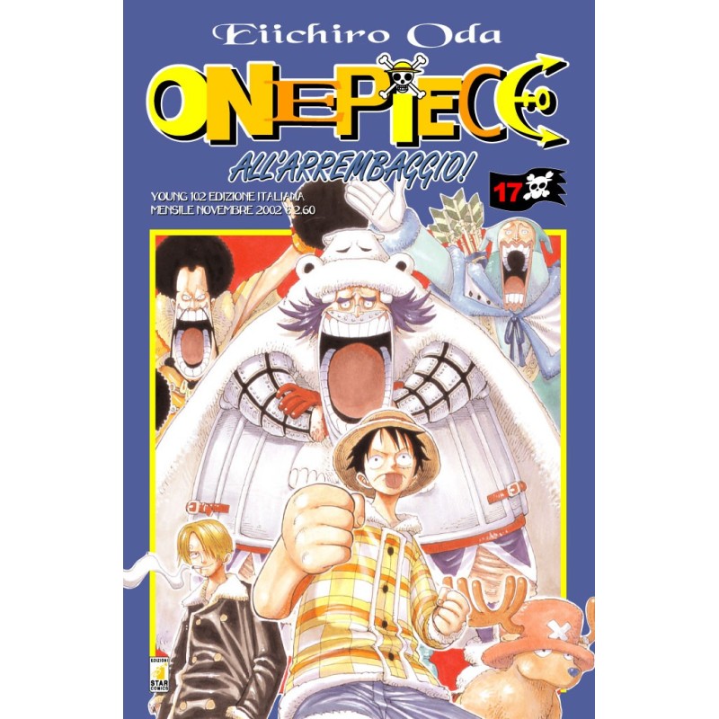 One Piece 17 - Young 102 - scopri tutti i Manga de Il Nuovo Mondo!