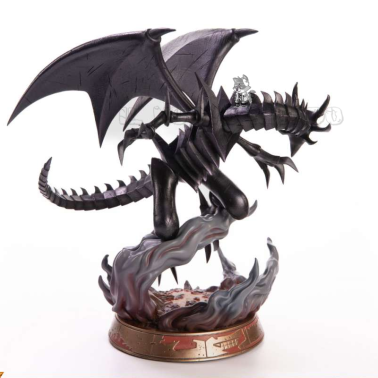 YU-GI-OH! DUEL MONSTERS - Roter Augen schwarzer Drache - Schwarze Edition (First 4 Figures)