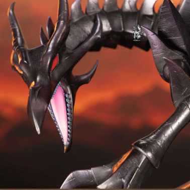 YU-GI-OH! DUEL MONSTERS - Roter Augen schwarzer Drache - Schwarze Edition (First 4 Figures)