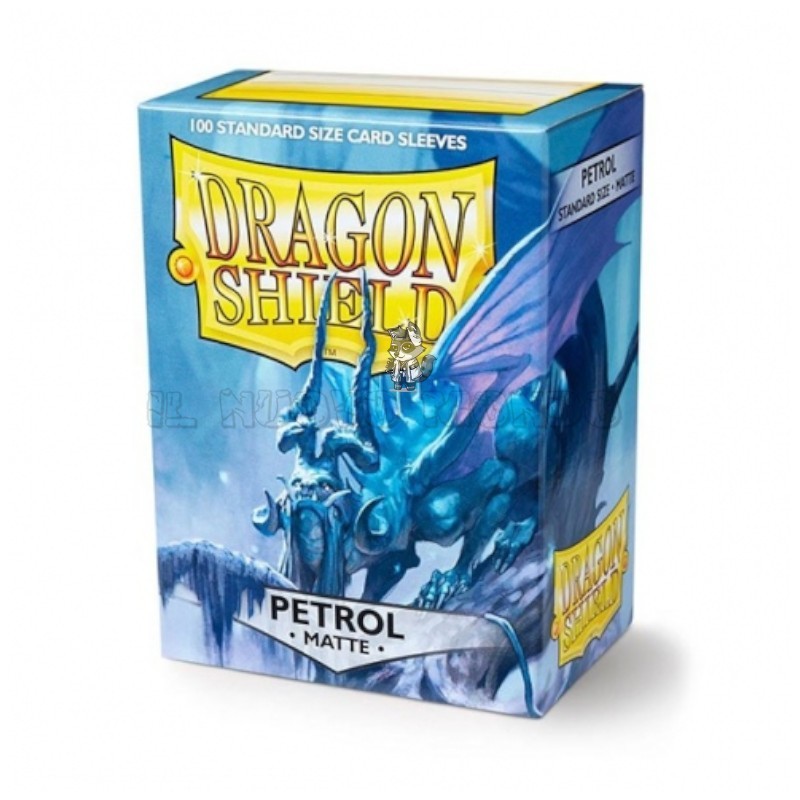 PROTECTIVE SLEEVES - Matte Petrol - Standard Sleeves (Dragon Shield)