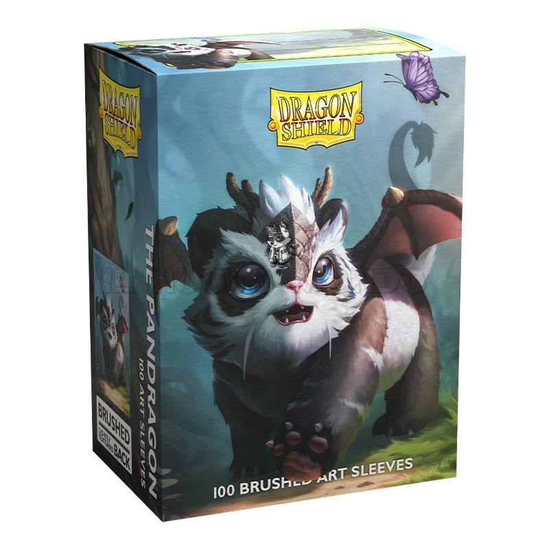 PROTECTIVE SLEEVES - Brushed Art The Pendragon - Standard Sleeves (Dragon Shield)