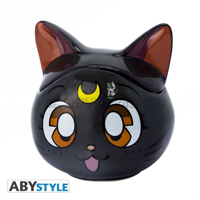 Abystyle Tazza Termica Viaggio Sailor Moon Luna E Artemis | 355 Ml, Acciaio, Design Creativo