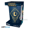LEAGUE OF LEGENDS - Hextech Logo - Large Glass (AbyStyle)