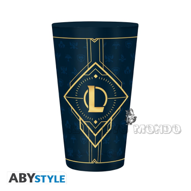 LEAGUE OF LEGENDS - Hextech Logo - Large Glass (AbyStyle)