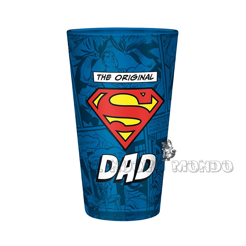 DC COMICS - Superman - Super Dad Large Glass (AbyStyle)