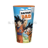 DRAGON BALL - Goku & Gohan - Saiyan Dad Large Glass (AbyStyle)