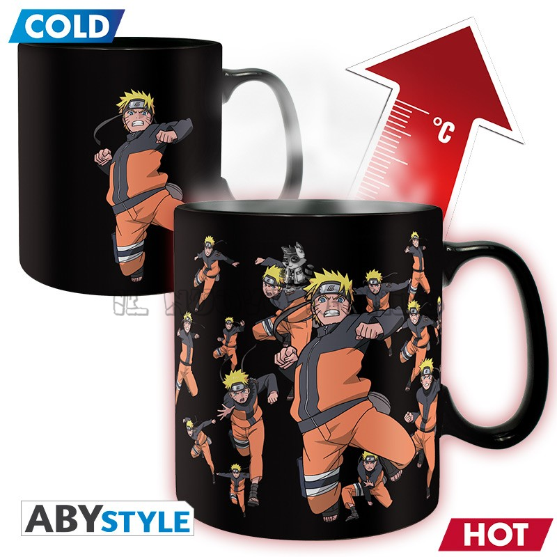 NARUTO SHIPPUDEN - Naruto Uzumaki - Tazza Termosensibile (AbyStyle)