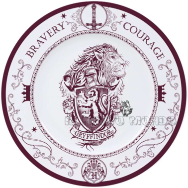 HARRY POTTER - 4 Houses - Set of 4 Plates (AbyStyle)