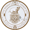 HARRY POTTER - 4 Houses - Set of 4 Plates (AbyStyle)