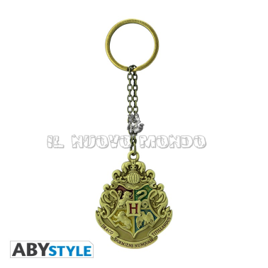 HARRY POTTER - Hogwarts' Crest - 3D Keychain (AbyStyle)