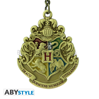HARRY POTTER - Hogwarts' Crest  - Portachiavi 3D (AbyStyle)