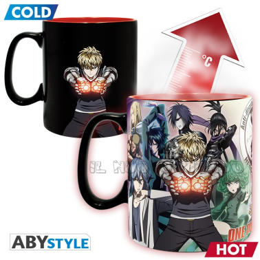ONE-PUNCH MAN - Heroes - Heat Sensitive Mug (AbyStyle)