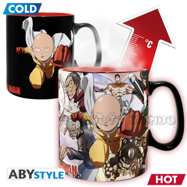 ONE-PUNCH MAN - Heroes - Heat Sensitive Mug (AbyStyle)