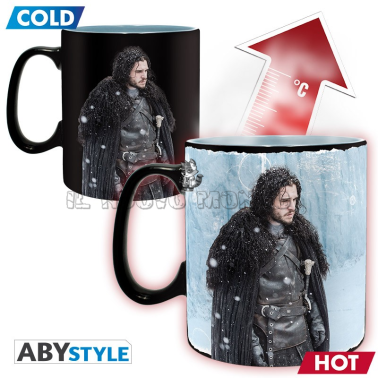 GAME OF THRONES - Winter Has Come - Heat Sensitive Mug (AbyStyle)