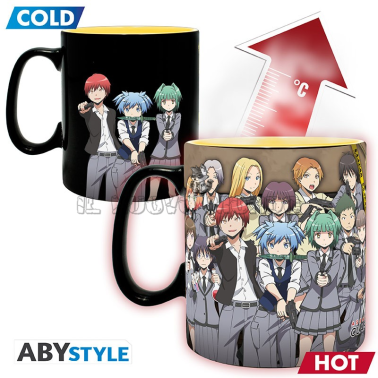 ASSASSINATION CLASSROOM - Koro-Sensei & Klasse - Thermosensible Tasse (AbyStyle)