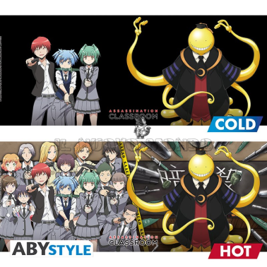 ASSASSINATION CLASSROOM - Koro-Sensei & Class - Thermosensitive Mug (AbyStyle)