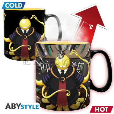ASSASSINATION CLASSROOM - Koro-Sensei & Class - Thermosensitive Mug (AbyStyle)