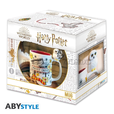 HARRY POTTER - Hedwig & Privet Drive - 3D Handle Mug (AbyStyle)