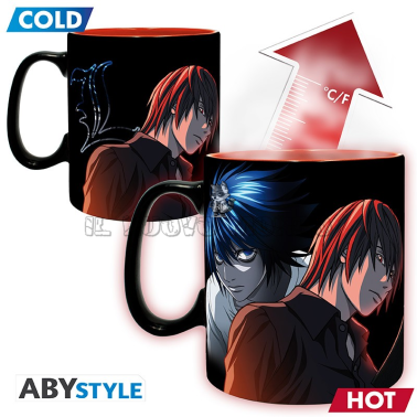 DEATH NOTE - Kira & Ryuk - Heat Sensitive Mug (AbyStyle)
