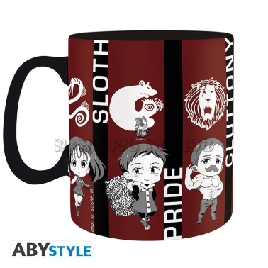 THE SEVEN DEADLY SINS - The 7 Deadly Sins - Chibi Mug Ver. (AbyStyle)