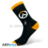 OVERWATCH - Logo - Schwarze & Orange Socken (AbyStyle)