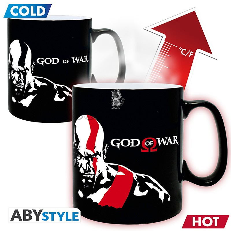 GOD OF WAR - Kratos - Thermosensible Tasse (AbyStyle)
