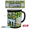 RICK AND MORTY - Get Schwifty - Heat Sensitive Mug (AbyStyle)