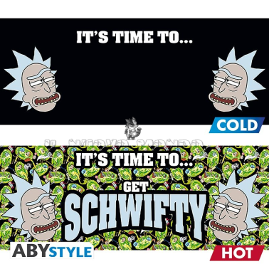RICK AND MORTY - Get Schwifty - Heat Sensitive Mug (AbyStyle)