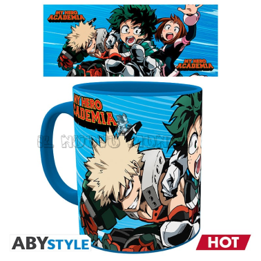 MY HERO ACADEMIA - Helden - Thermosensible Tasse (AbyStyle)