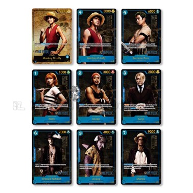 ONE PIECE CARD SPIEL - Premium Kartenkollektion - Live Action Edition