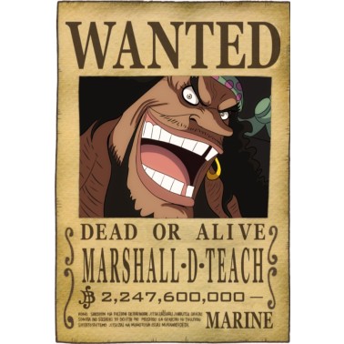 ONE PIECE - Gesucht Marshall D. Teach (2019)