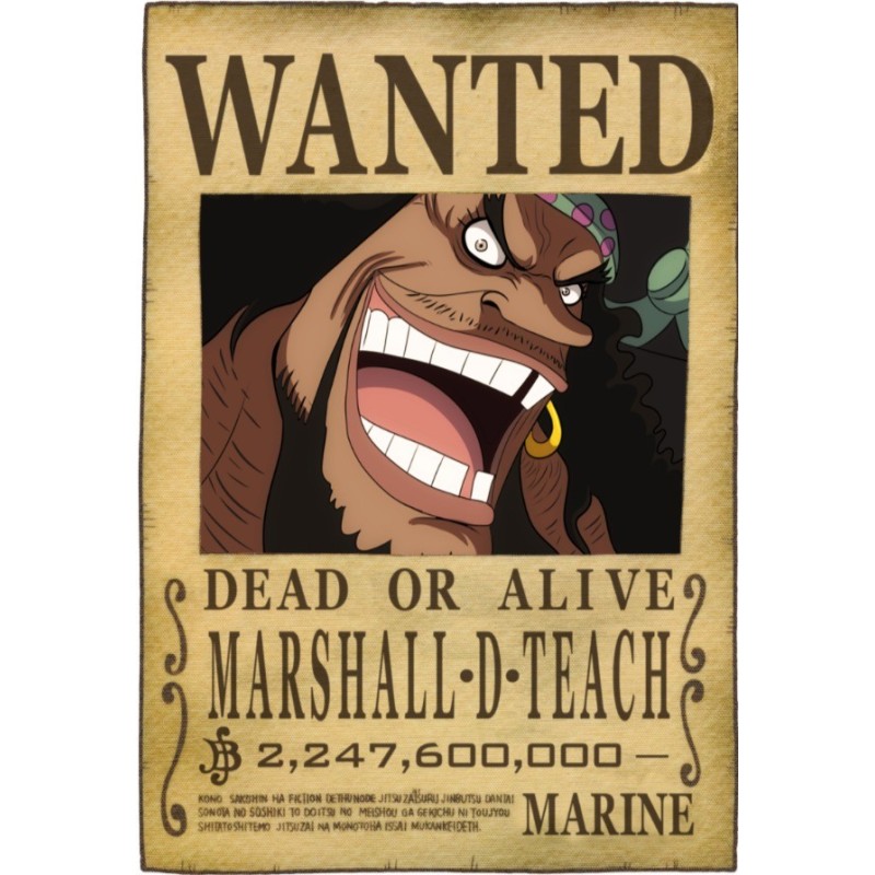 ONE PIECE - Gesucht Marshall D. Teach (2019)