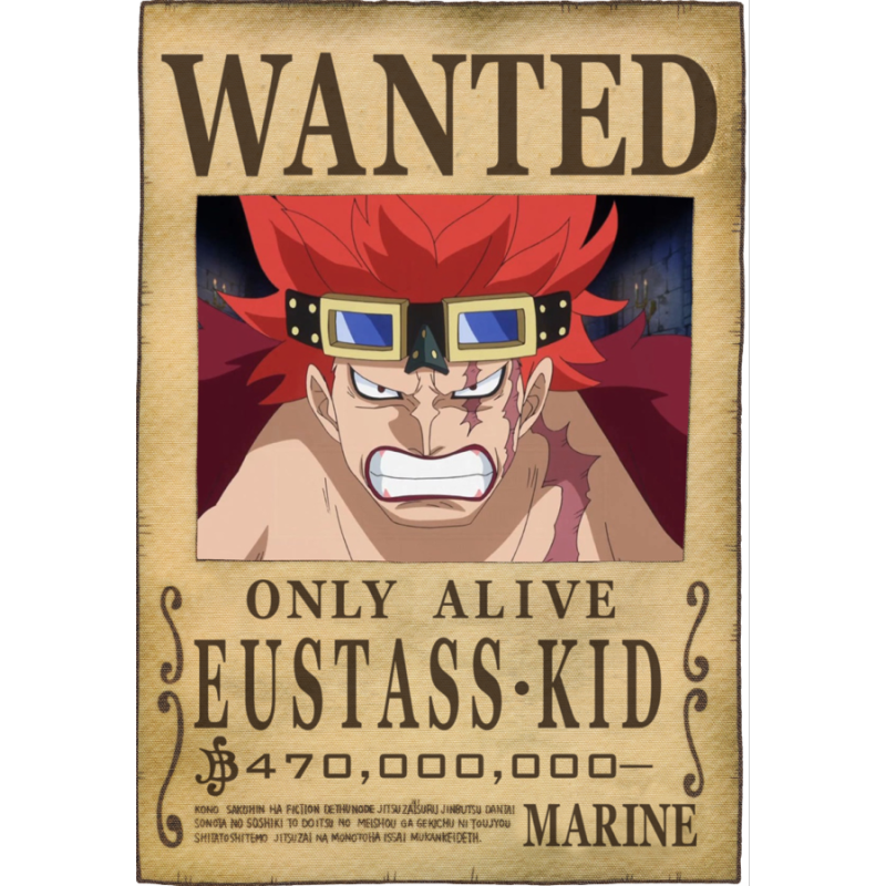 ONE PIECE - Gesucht: Eustass Kid
