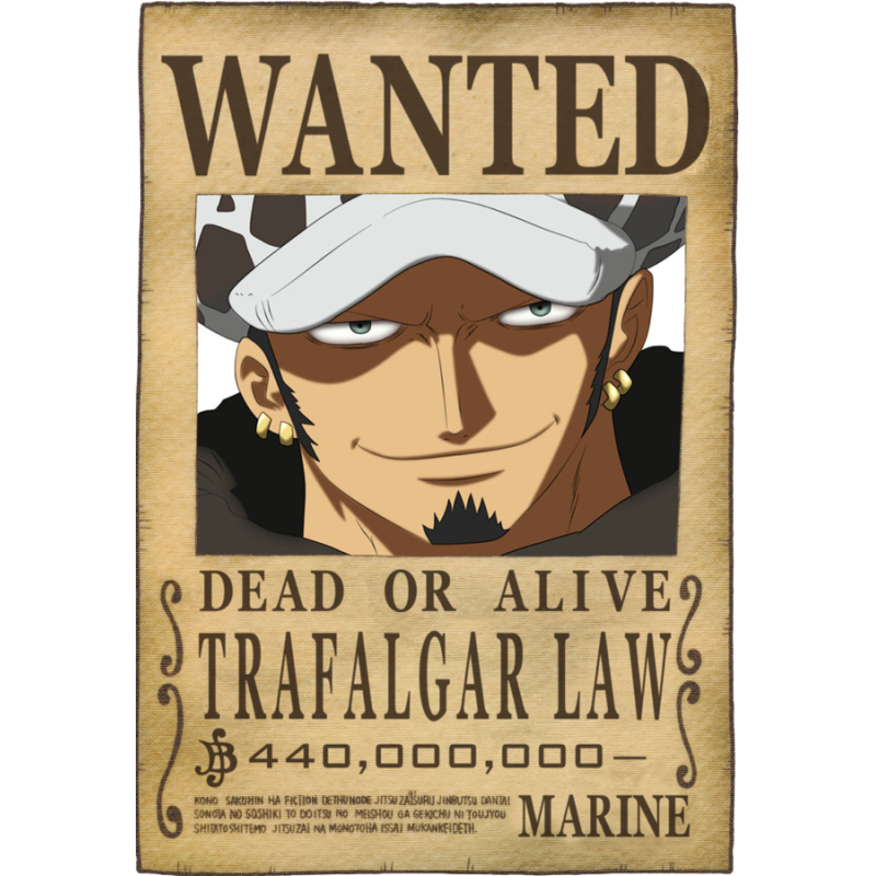 ONE PIECE - Gesucht: Trafalgar Law