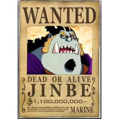 ONE PIECE - Gesucht Jimbe