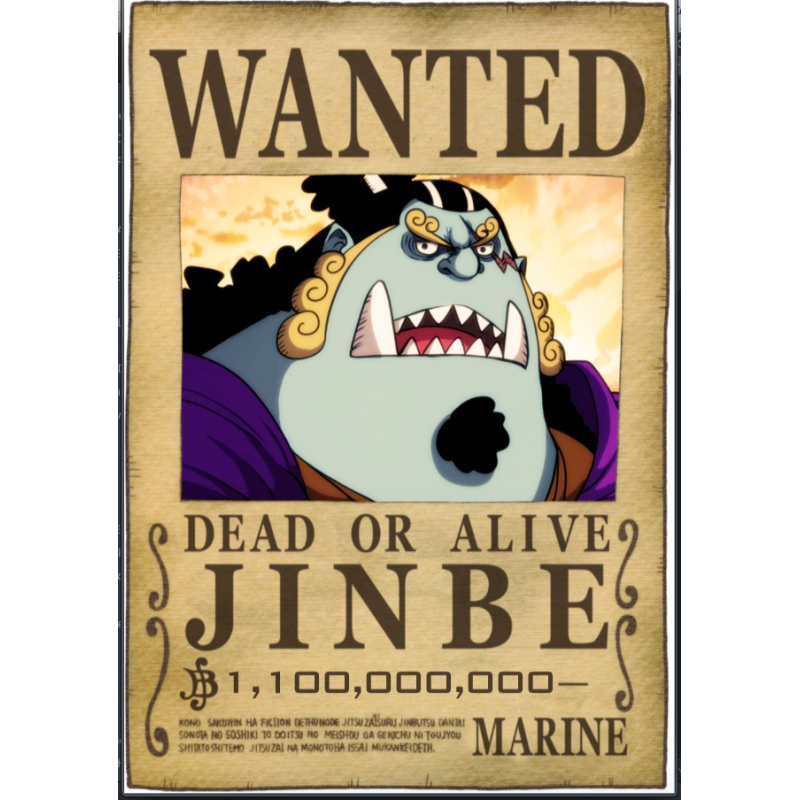 ONE PIECE - Wanted Jimbe