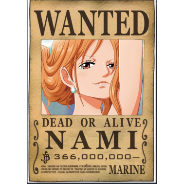 ONE PIECE - Gesucht Nami Wano