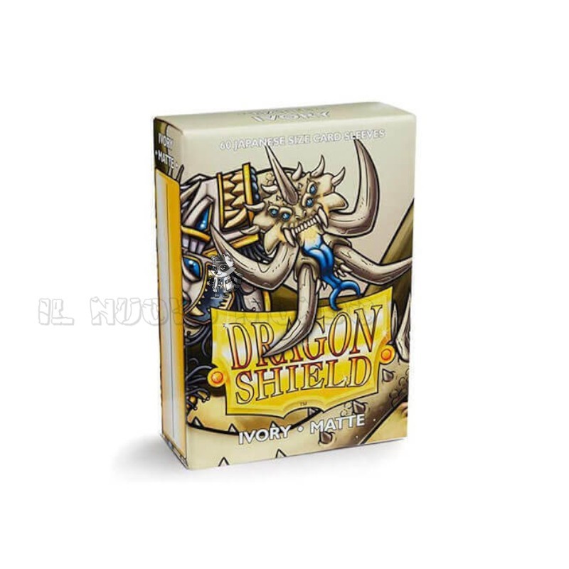PROTECTIVE SLEEVES - x60 Matte Ivory - Japanese Size (Dragon Shield)