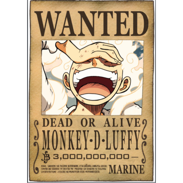 ONE PIECE - Gesucht: Luffy Gear 5