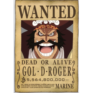 ONE PIECE - Gesucht: Gol D. Roger