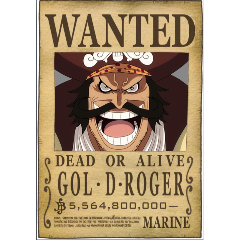 ONE PIECE - Gesucht: Gol D. Roger