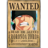 ONE PIECE - Wanted Roronoa Zoro Wano