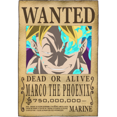 ONE PIECE - Gesucht Marco