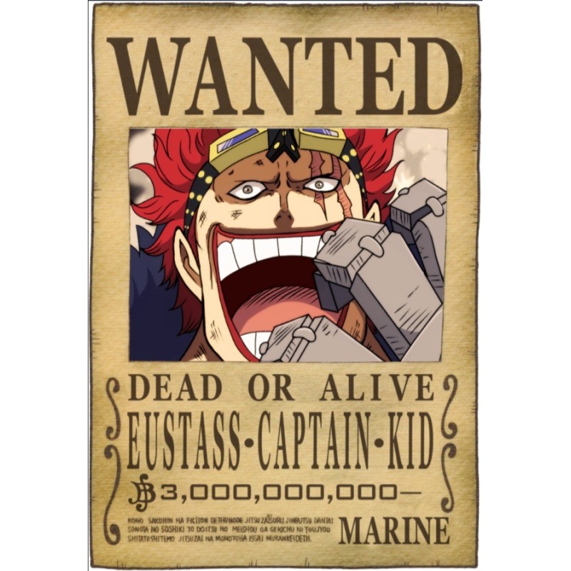 ONE PIECE - Gesucht: Eustass Kid Wano