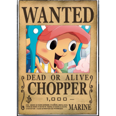 ONE PIECE - Gesuchter Chopper Wano