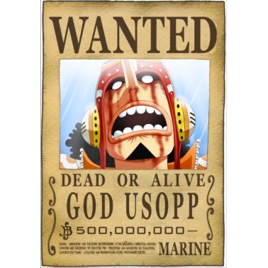 ONE PIECE - Gesuchter Gott Usopp Wano