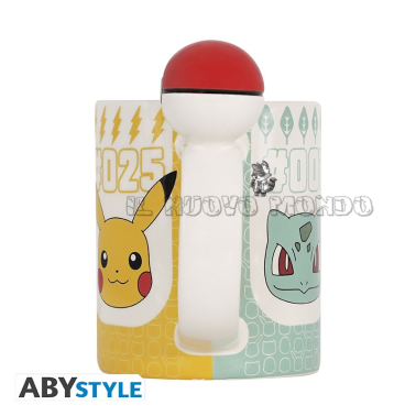 POKEMON - Pokéball - Tazza Manico 3D (AbyStyle)