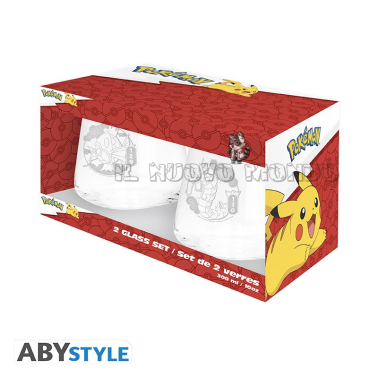 POKEMON - Magikarp & Gyarados Glass Set (AbyStyle)