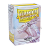 PROTECTIVE SLEEVES - Matte White - Standard Sleeves (Dragon Shield)