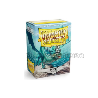 PROTECTIVE SLEEVES - Matte Mint - Standard Sleeves (Dragon Shield)